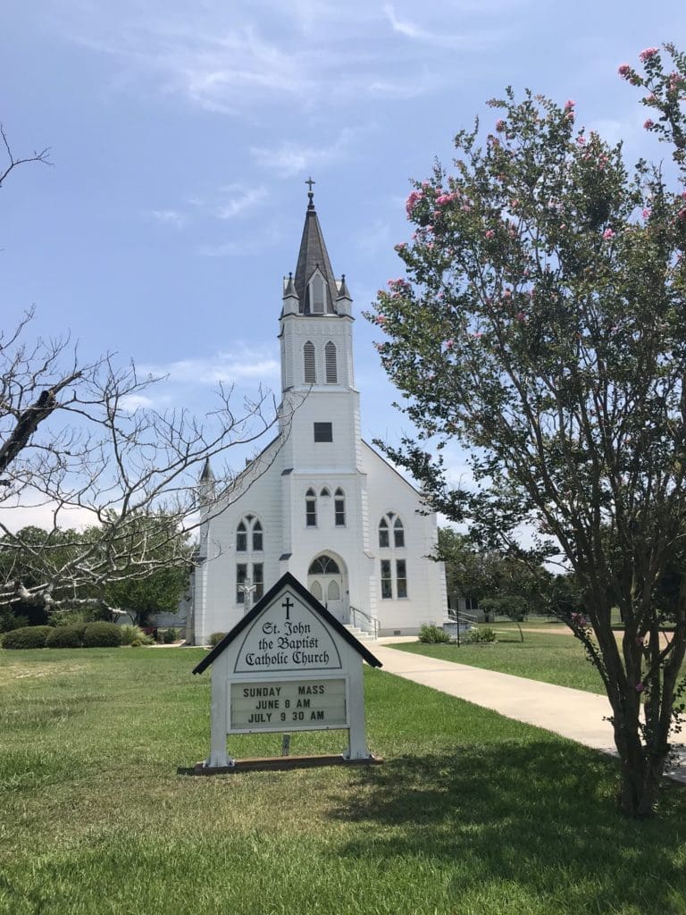 Stunning painted churches in Texas