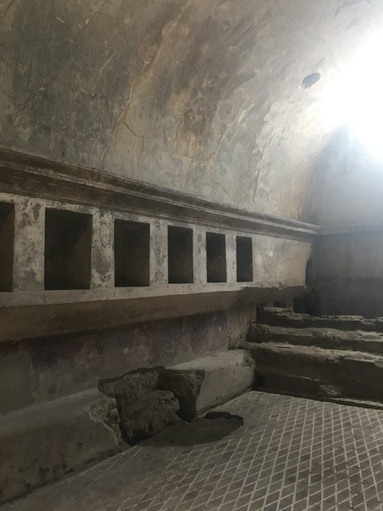 Five days in Pompeii