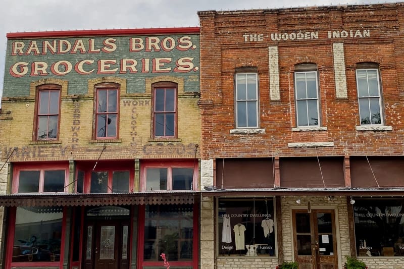 Two small towns in Central Texas