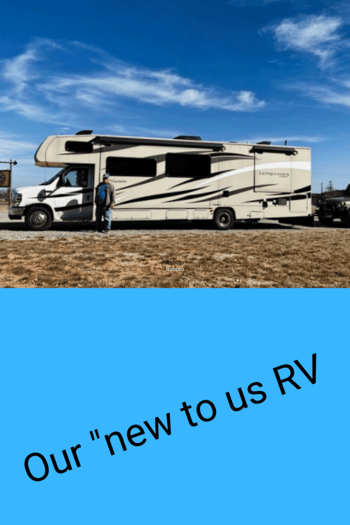 On the road in our RV