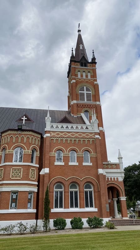 Stunning painted churches in Texas
