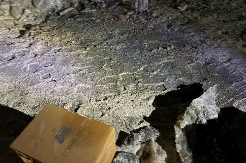 Why did we travel 650 feet underground?