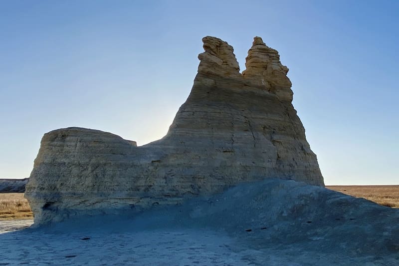 Chalk Pyramids in Kansas