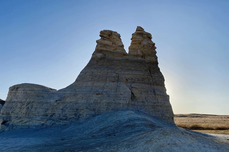 Chalk Pyramids in Kansas