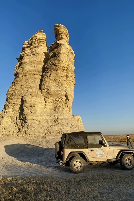 Chalk Pyramids in Kansas