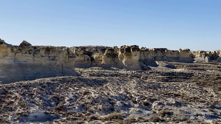 Chalk Pyramids in Kansas?