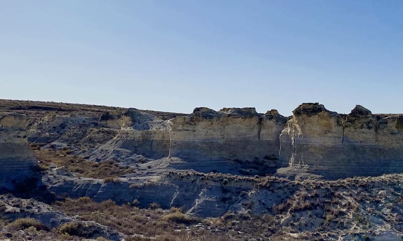 Chalk Pyramids in Kansas?