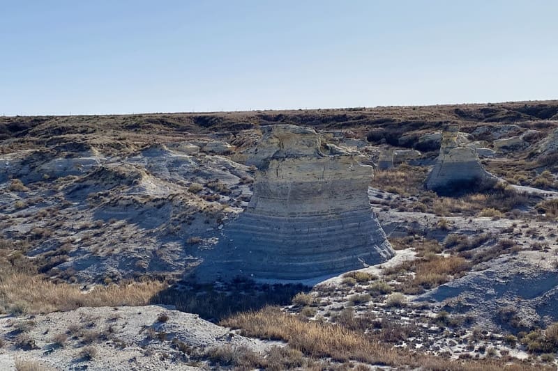 Chalk Pyramids in Kansas
