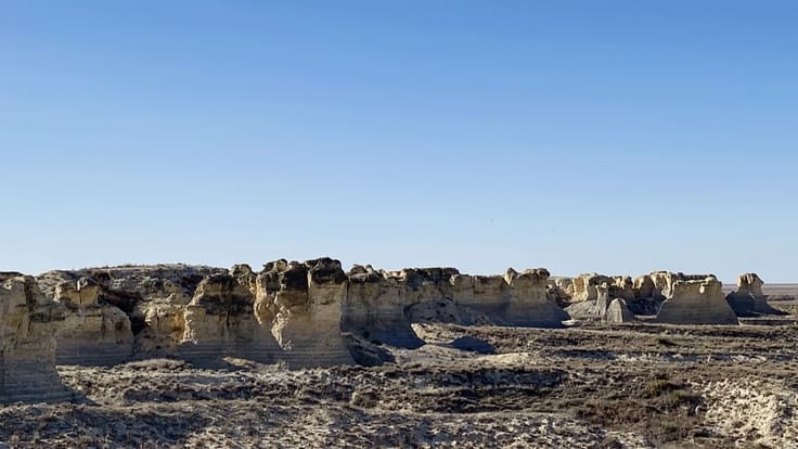 Chalk Pyramids in Kansas