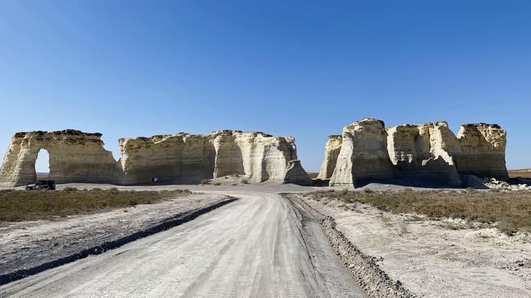 Chalk Pyramids in Kansas?