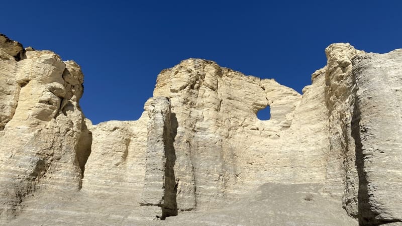 Chalk Pyramids in Kansas?