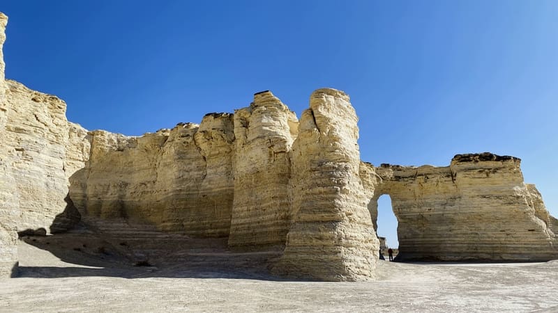 Chalk Pyramids in Kansas?
