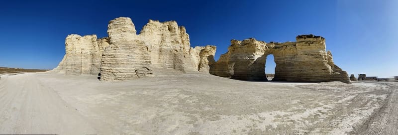 Chalk Pyramids in Kansas?