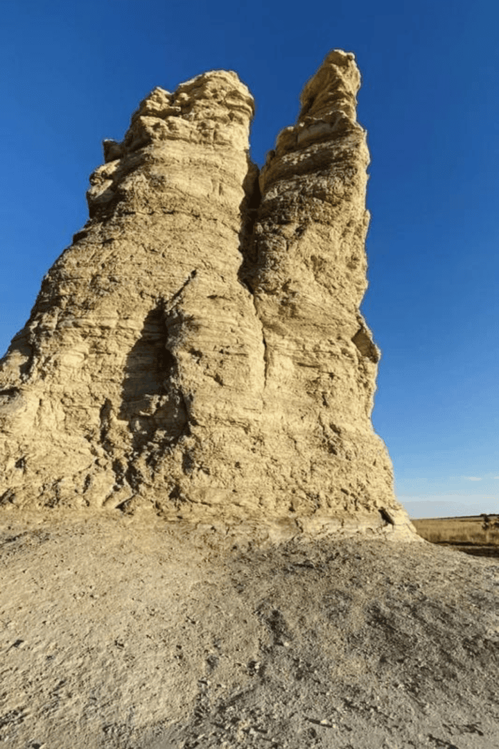 Chalk Pyramids in Kansas?