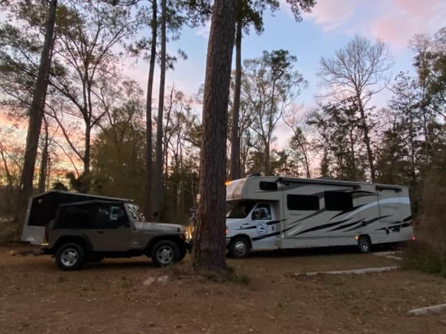 How and where we manage to travel these days.