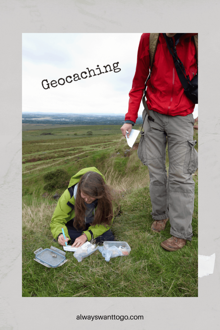 Our first geocaching GeoTour experience
