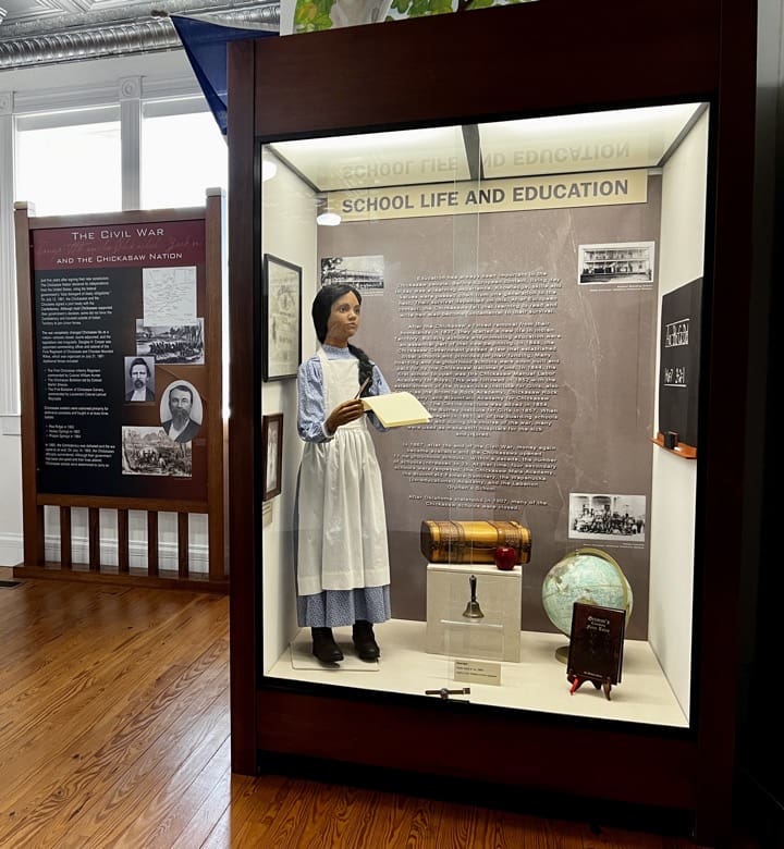 History is everywhere in Tishomingo, Oklahoma
