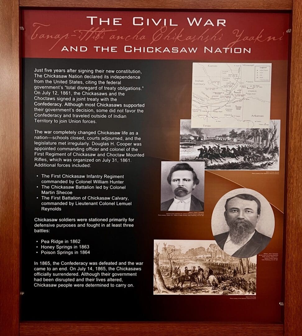 History is everywhere in Tishomingo, Oklahoma